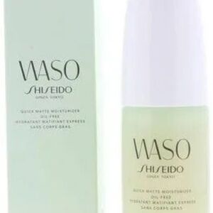 Shiseido WASO Matte Moisturizer in Soft Green